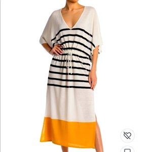 FRAME caftan / swimsuit coverup